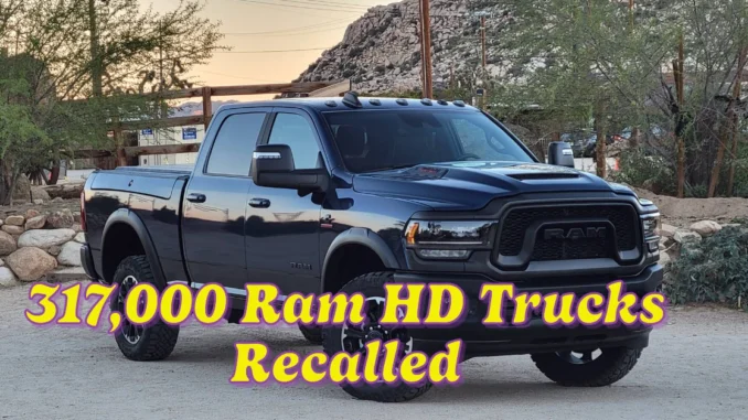 Over 317,000 Ram HD Trucks Recalled for Critical Brake System Issue: What You Need to Know