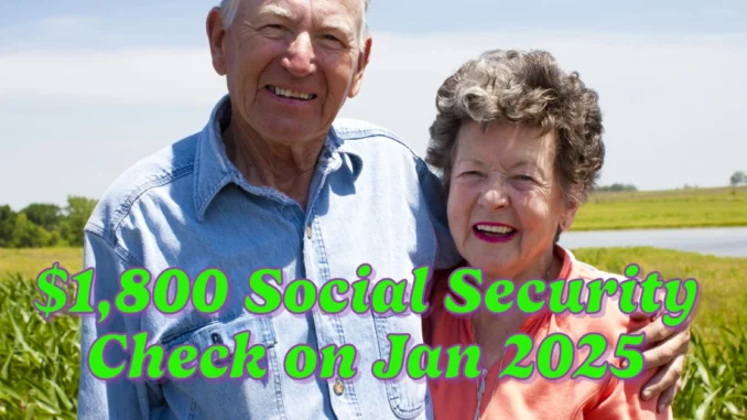 62-Year-Old Retirees to Receive $1,800 Social Security Check on January 2025: Are You Eligible?