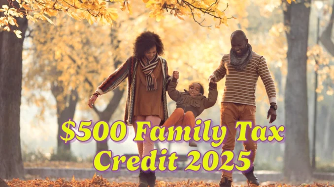 $500 Family Tax Credit 2025