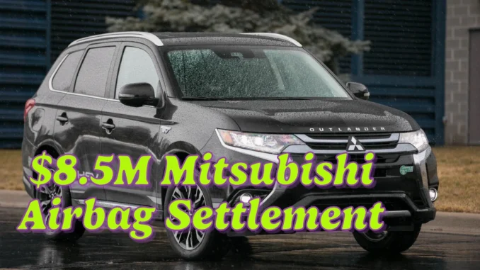 $8.5M Mitsubishi Airbag Settlement: Are You Eligible for Up to $1,000?